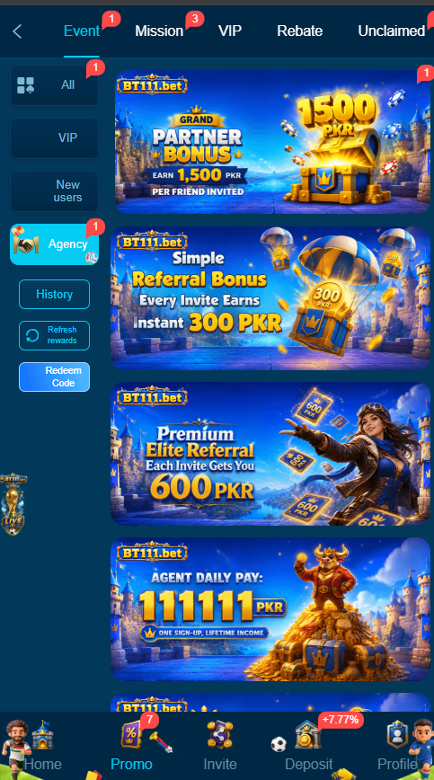 BT111 BET Game APK Latest Bonus Guide