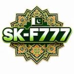 SK-F777 promotional banner showing WhatsApp channel bonus updates, daily predictions,