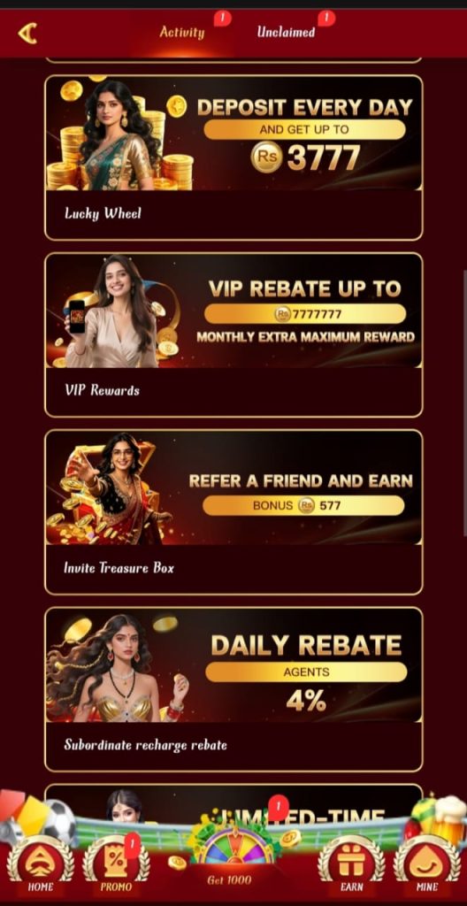 HOT77 Game Free Earning App Bonus Site.