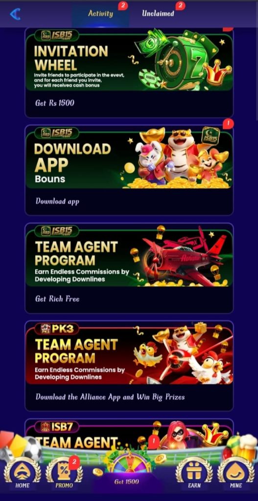ISB15 Game Download APK Bonus Sheet.