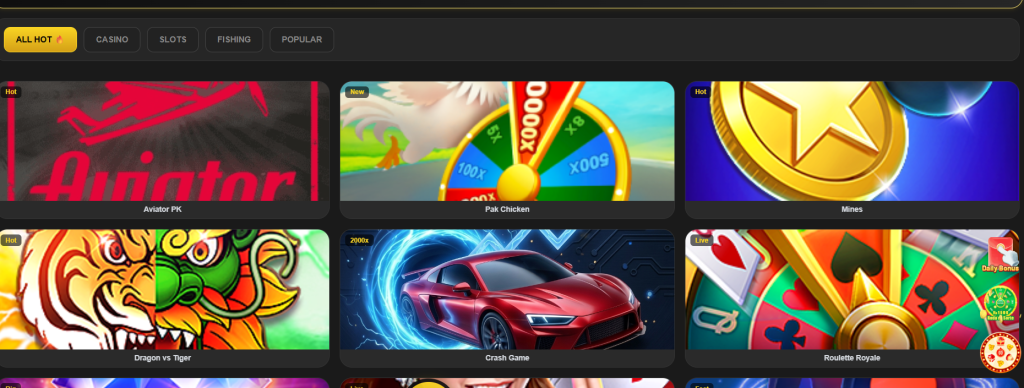 KK555 Game Free Earning App Official Interface.