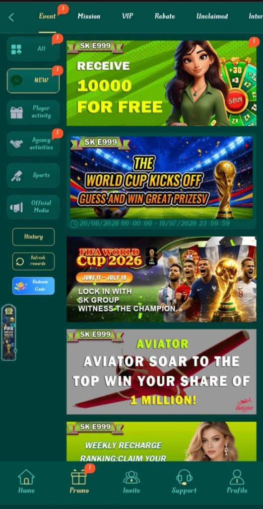 SK-E999 Game Latest APK Download For Free Earning Bonus.