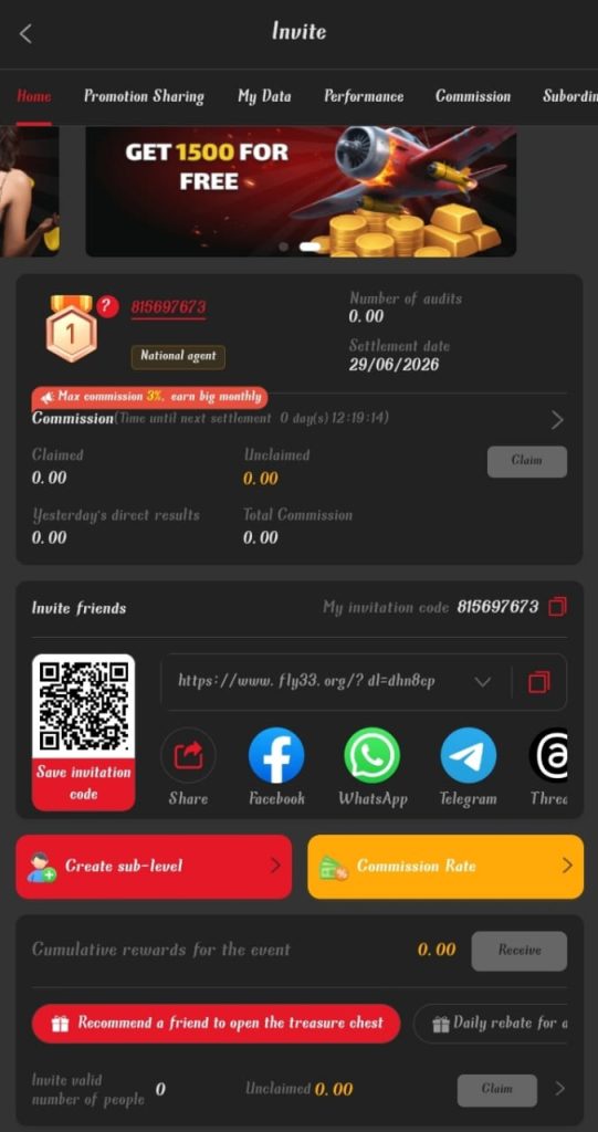 FLY33 Game Official Referal Site.