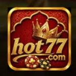 HOT77 Game official logo representing a mobile gaming platform with casino-style games in Pakistan