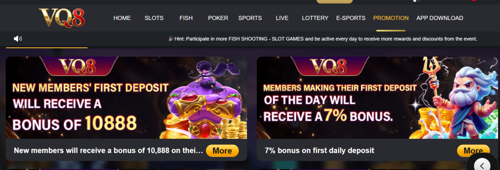 VQ8 Game APK Download Bonus Page