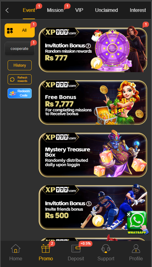 XP777 Game APK Latest Bonus Guide