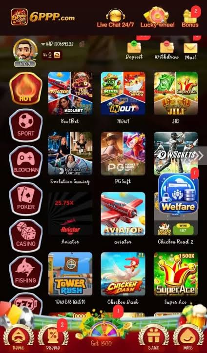 6PPP Game APK Latest Interface Page