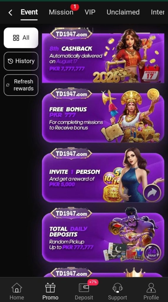 TD1947 Game APK Bonus Guide